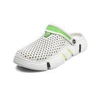 Sandalias Transpirables sin Cordones para Exteriores con Agujeros, cómodas, Estilo Alpargata, Pantuflas Casuales para Playa, jardín y Ropa de Playa, Antideslizantes_2
