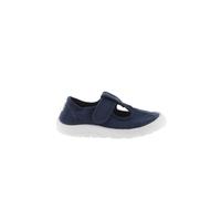 victoria Sandalias Unisex Respetuosas Barefoot Bosco Lona Tintada DREC & Tira Adherente 1370108 para Niños Marino 25