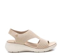 XTI - Sandalia Mujer Beige - Calzado Cómodo y Versátil - Moda casual - Modelo 14273705 (Talla 39)