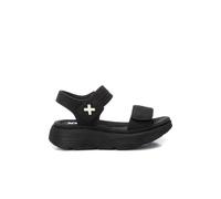 XTI - Sandalia Mujer Negro - Calzado Cómodo y Versátil - Moda casual - Modelo 14398605 (Talla 41)