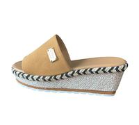 Sandalias y chanclas para mujer, con parte inferior gruesa, tacón medio, sandalias de cuña suaves y ligeras, sandalias de plataforma a la moda, para verano, playa, viajes, ortopédicas, para caminar