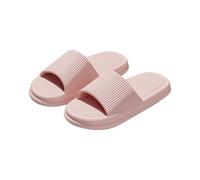 Sandalias y chanclas para mujer, pantuflas de talla abierta, pantuflas de ducha, sandalias para caminar para mujer, sandalias de punta cerrada para mujer, sandalias de playa para mujer, Pink, 39 EU