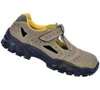 SANDALIAS ZAPATOS CALZADO SEGURIDAD CUERO TRABAJO PLANOS COFRA NEW BRENTA S1 P