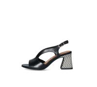 Tamaris Sandalias de mujer banana, Negro, 36 EU