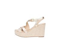 Sandalias de cuña E616021D 36 Dorado