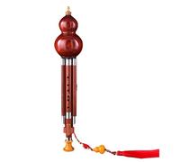 Sándalo Hulusi en B plano C llave Cucurbit flauta profesional calabaza flauta tradición calabaza instrumento principiante calabaza Musical