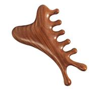Sandalwood Hair Comb - Wooden Wide Tooth Brush, Handmade Scalp Massager for Relaxing Hair Care, Natural Wooden Tool for Detangling, Health, and Scalp Stimulation, Interesting Present
