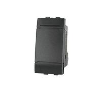 SANDASDON SD80001 Interruptor 1P 16 A unipolar negro compatible con Bticino Living