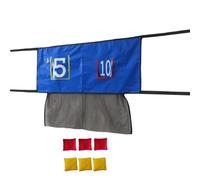 Sandbag Throwing Net | Interactive PVC Trampolín Toss Game and Trampoline Throw Target for Kids, Boys, Girls, and Children Perfect for Garden, Yard, Backyard, Grass, Lawn, Park Outdoor Fun