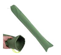 Sandbag Water Barrier - Waterproof Absorbent Green Long Sand Bags Sandless Sandbags - Vast Application Reusable Garage Flood Protection Barriers Flexible Flood Protection Sand Bags For Doors