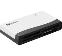 Sandberg 133-46 - Lector de tarjetas Multi Card Reader, Plata/Negro