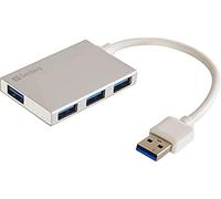 Sandberg 133-88 - adaptador usb 3.0 pocket hub 4 puertos, plata