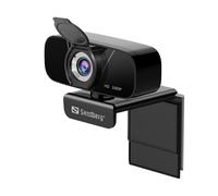 Sandberg Webcam USB Chat 134-15 – 1080p (1920×1080), 2 MP, 30 fps, H.264, M-JPEG, YUV, 90°