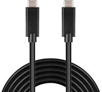 Sandberg 136-09 - cable usb-c a usb-c de 2 m y usb 3.1 gen 2, negro