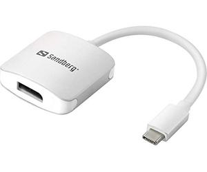 Sandberg 136-19 - Adaptador USB-C a DisplayPort Link, Aluminio