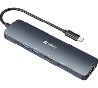 Sandberg 136-43 base para portátil y replicador de puertos usb 3.2 ge