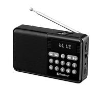 Sandberg 421-18 radio portátil analógica negro
