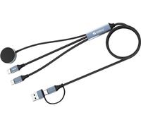 Sandberg 441-69 cable usb 1,2 m usb a/usb c negro
