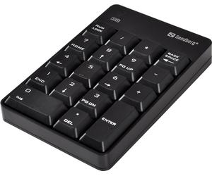 Sandberg 630-05 - Teclado Numérico Inalámbrico, Negro