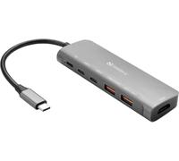 Sandberg Base USB-C HDMI+2xA+2xC+PD100W USB-C Dock HDMI+2xA+2xC+PD100W, 136-65 (USB-C Dock HDMI+2xA+2xC+PD100W)