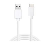 Sandberg C to USB-A Cable 2 Meters, White, 2m 2m White
