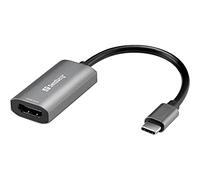 SANDBERG 136-36 - Adaptador de captura de vídeo HDMI USB tipo C, captura de