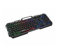 Sandberg IronStorm Keyboard BE IronStorm Keyboard BE, 640-25 (IronStorm Keyboard BE, Full-Size (100%), USB, Membrane, AZERTY, RGB LED, Black)