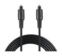 Sandberg optical toslink - cables de audio, 1.8 m, color negro