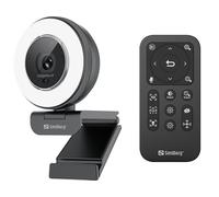 Sandberg Cámara web Streamer USB Pro Elite 134-39