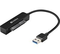 Sandberg 133-87 - adaptador usb 3.0 a sata link, negro