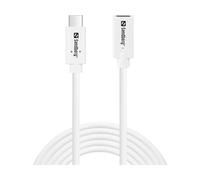 Sandberg usb-c>c m-f usb 3.1 100w, 2m cable usb usb 3.2 gen 2 (3.1 gen