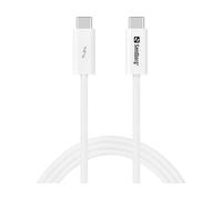 Sandberg usb-c>c usb4 240w+40gbps, 1m cable usb usb4 gen 3x2 usb c bla