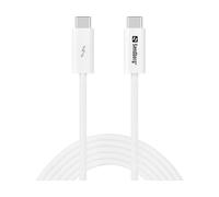 Sandberg usb-c>c usb4 240w+40gbps, 2m cable usb usb4 gen 3x2 usb c bla