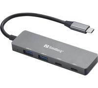 Sandberg USB-C to 2xUSB 2xUSB-C Hub, 136-50