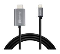Sandberg usb-c to hdmi cable 2m - adaptadores de cable de vídeo (2 m,