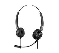 Sandberg USB Office Headset Pro Stereo, 126-13 (Auriculares, Head-Band, Office/Call Center, Negro, Vectra, Botón)