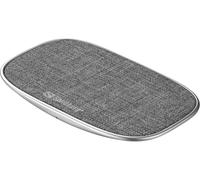 Sandberg wireless charger deck 15w universal aluminio, gris usb cargad