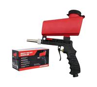 Sandblasting Machine - Herramienta neumática portátil | Handheld Mini Spray | 100 ml Tank Capacity, 90 Mpa Alta Pressure, 8 mm Hole Nozzle, Air Powered Media, for Paint Removal & Rust Cleaning