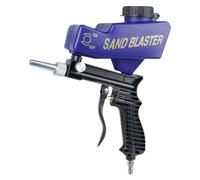Sandblasting Machine Kit, Abrasive Sand Blasting Machine 6.69x11.02 inches, Handheld Equipment, Rust Remover for Metal, Paint Restoration, Wood Polishing, Furniture Varnish Work