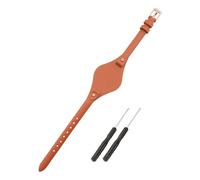 SANDEIN - Correa de reloj compatible con Fossil, correa de muñeca de cuero suave de 8 mm de repuesto para mujeres para relojes Fossil ES3077 ES3148 ES3262 y ES4119 ES4176, 8 mm, Cuero, Sin piedra