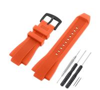 SANDEIN Correa de reloj compatible con Michael Kors, correa de repuesto de goma de silicona suave para correas de reloj Michael MK8152 MK8356