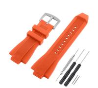 SANDEIN Correa de reloj compatible con Michael Kors, correa de repuesto de goma de silicona suave para correas de reloj Michael MK8152 MK8356
