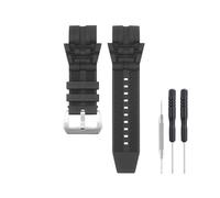 SANDEIN Correa de reloj de 26 mm compatible con Invicta, correa de repuesto de goma de silicona suave para correas de reloj Invicta Reserve Jason Taylor Bolt Zeus, 26mm, No es una piedra preciosa