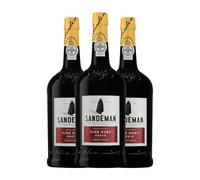 Sandeman Porto Fine Ruby Porto 1 L Vino generoso (Caja de 3 Botellas de 1 L)