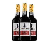 Sandeman Porto Fine Ruby Porto Botella Magnum 1,5 L Vino generoso (Caja de 3 Botella Magnum de 1,5 L)