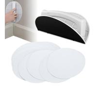 Sander Crafts, Arc-Shaped Sander Tool, 8.66x4.33 pulgadas Compact No Lipstick Grip, Multifunctional Semi-Circular Sanding Set For Wood Metal Wall Painting Home, Black