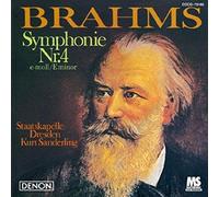 SANDERLING & BERLIN STAATSKAPELLE - Brahms: Symphony No. 4 in E minor Op.