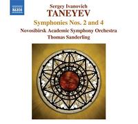 Sanderling – Taneiev: Sinfonías n.º 2 y 4 – NAXOS