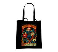 Sanderson Sisters Live Tote Bag - Clásico retro Hocus Pocus, bruja, Salem, gato Binx, maldición, adolescente, Halloween, película, algodón, regalo Black Prime, Talla única