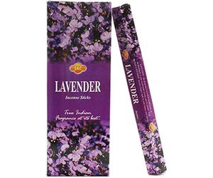 SANDESH AGARBATHI Incienso Hexagonal Lavanda 20 Sticks
